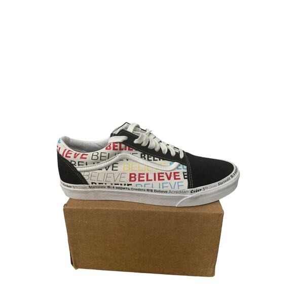 VANS Men\'s Kids of Immigrants x Old Skool \'Radical Positivity\' Black Sneaker 12 main image 8